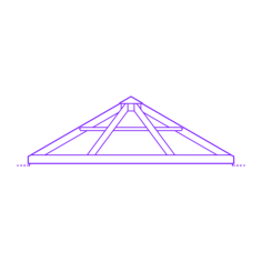 Buildings Skylights Octagon 30 Degree Sketch Style Svg Vector, Free Vectors File